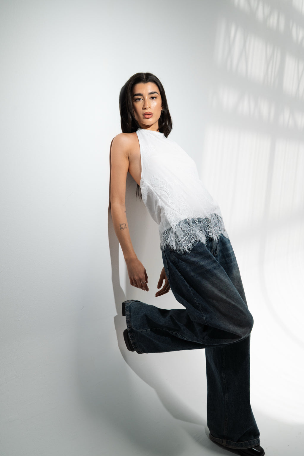 Angel Lace Top - White