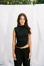 Everyday Asymmetrical Top – Black