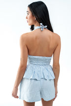 Sugar Stripe Set - Baby Blue