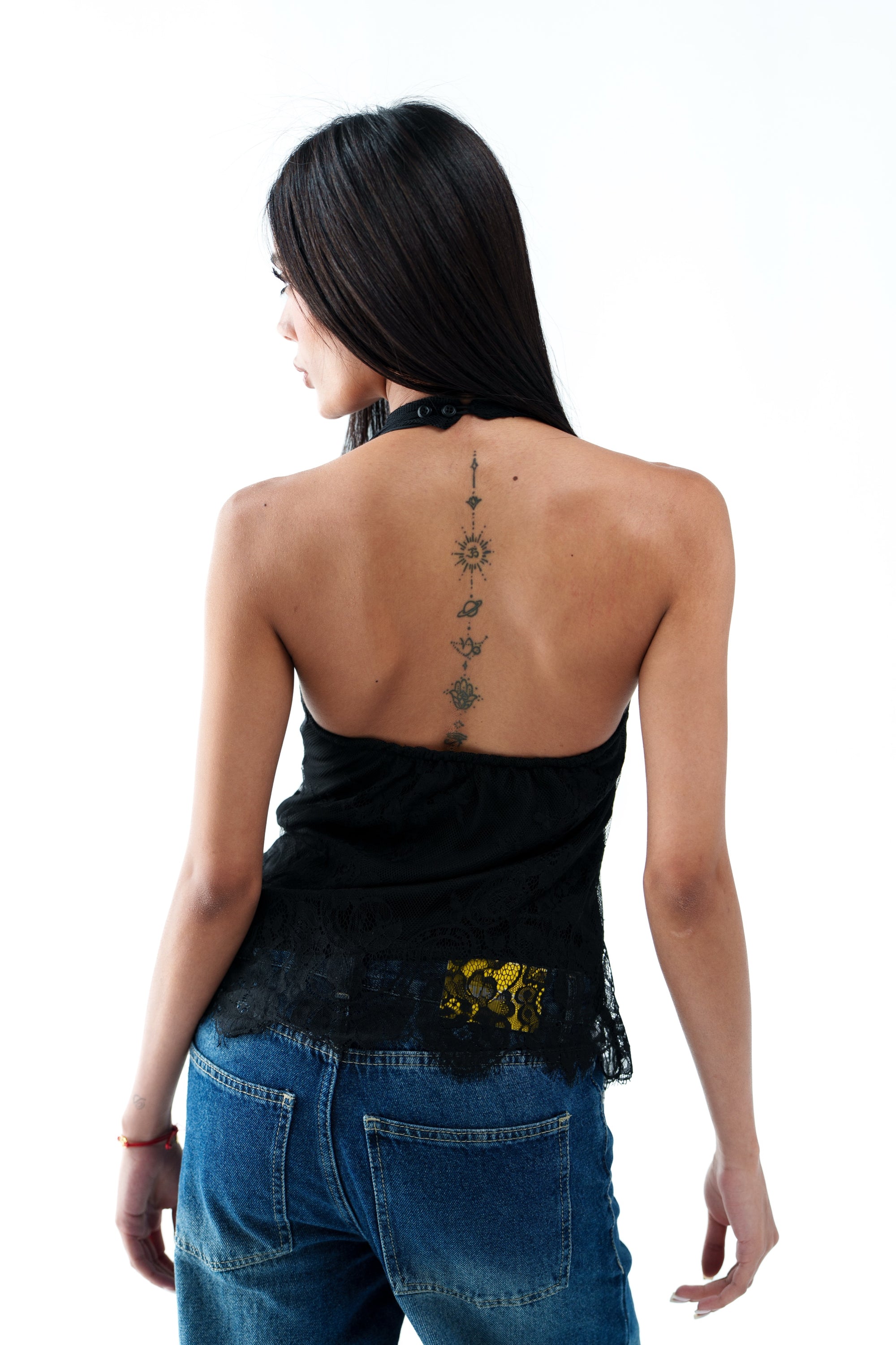Angel Lace Top - Black