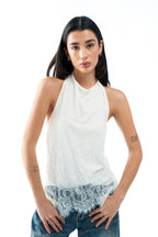 Angel Lace Top - White