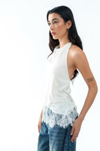 Angel Lace Top - White