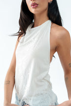 Angel Lace Top - White