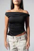 Lajj Top In Black