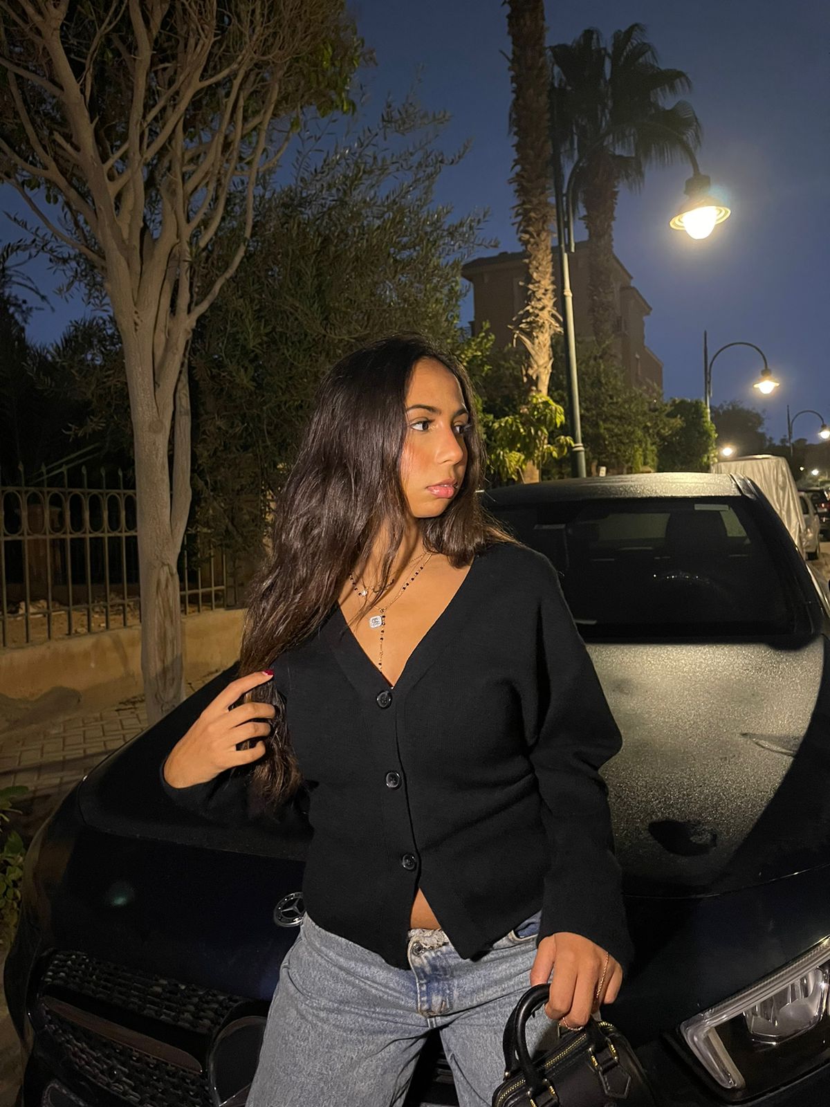 the iconic lajj cardigan