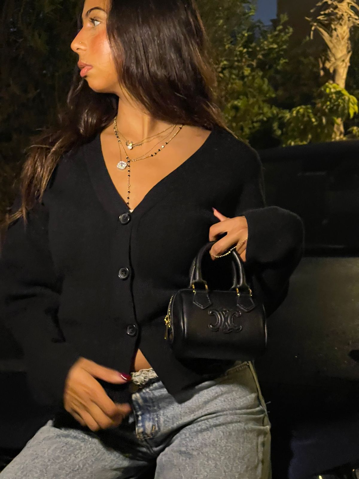 the iconic lajj cardigan